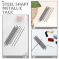 thumbnail image 3 of MLINS 20pcs  Stainless Steel Blocking Pins Steel Knitting Tools Metal Rods for Crafts and Crochet Ideal for DIY Projects and Blocking Board Accessories, 3 of 8