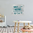 thumbnail image 2 of This is Where the Fun Stuff Happens Science Lab Educational Quote Funny Wall Decal Wall Art Sticker Designs Vinyl Stickers For Home House Walls Rooms Windows Bedroom Decoration Size (12x12 inch), 2 of 3