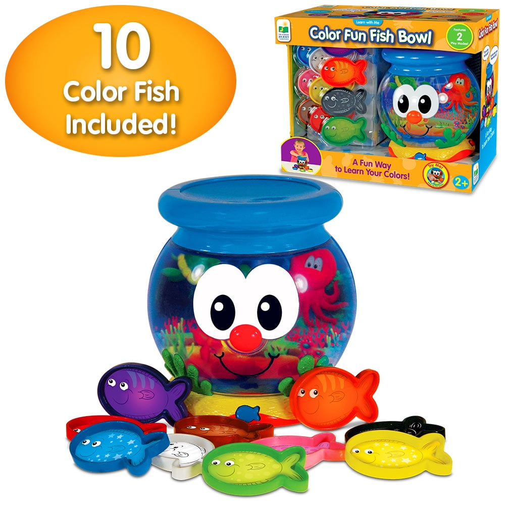 The Learning Journey Learn with Me, Color Fun Fish Bowl