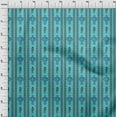 thumbnail image 3 of oneOone Tissu en Viscose Chiffon Tourbillon & Paisley Ikat Imprimé 1 Yard 42 Pouces de Large, 3 of 4