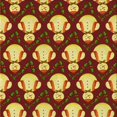 thumbnail image 1 of Ahgly Company Machine Washable Indoor Square Transitional Tomato Red Area Rugs, 8' Square, 1 of 7