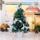 thumbnail image 5 of ¡Precios en Caída!, Adornos para árboles de Navidad Bolas de Navidad 24 adornos colgantes Bolas de plástico navideñas Decoración galvanizada Juego de adornos colgantes 24 piezas 3 cm Akmoler, 5 of 9