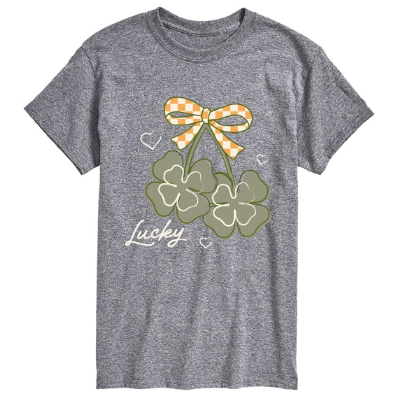 Instant Message - Lucky Shamrocks Short Sleeve Graphic T-Shirt