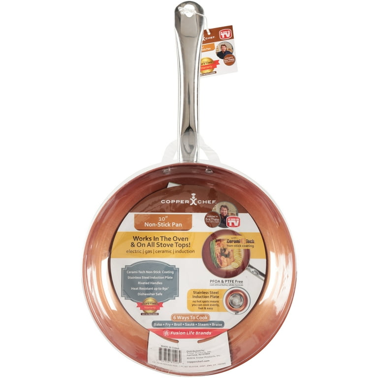 As Seen on TV Copper Chef Diamond Collection Non-Stick Frying Pan