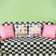 thumbnail image 2 of Spring Pillow Covers 18x18 Set of 4 Buffalo Plaid Tulip Flowers Truck Decor Pillow Cover Hello Spring Outdoor Pillows for Couch Sofa Patio Furniture Home Decorations, 2 of 6