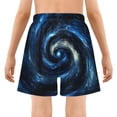 thumbnail image 5 of joogoo Spiral Starry Sky Boys Swim Trunks Beach Swimsuit Shorts Boxer 7Y, 5 of 8