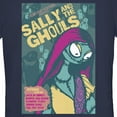 thumbnail image 2 of Junior's The Nightmare Before Christmas Sally and the Ghouls Festival Poster Graphic Tee Navy Blue Small, 2 of 3