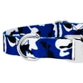 thumbnail image 5 of Country Brook Petz® Premium Royal Blue and White Camo Dog Collar and Leash, Large, 5 of 6