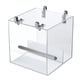thumbnail image 1 of Comedero Automático Para Pájaros Con Ventana Y Gancho Comederos Para Pájaros Al Aire Libre Para Pájaros Silvestres 13x11x13CM 370G Sunnimix Comederos colgantes para pájaros, 1 of 8