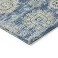 thumbnail image 4 of Addison Rugs Chantille Indoor/Outdoor Transitional Floral Blue Washable Round Rug, 8' x 8', 4 of 6