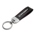 thumbnail image 1 of iPick Image for Honda Odyssey Real Black Carbon Fiber Loop Strap Key Chain with Red Stitching, Official Licensed, 1 of 5