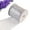 Silver(3.5" Width), variant on eZthings® Decorative Designer Sparkly Sheer Fabric Ribbons for Party Decor and Gift Baskets (10 Yard, Silver(3.5" Width))
