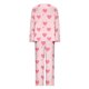 thumbnail image 5 of Pantalones Cortos de Manga Larga Pajama Set de la Mujer Día de San Valentín Impreso Manga Larga con Pantalones de Bolsillo Recortados, Ropa de Salón Casual, 5 of 6