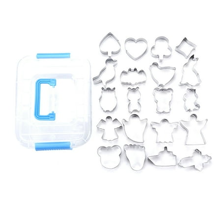 

21-Piece Set Biscuit Mold Christmas Cake Mold Baking Tools DIY Mold Type A