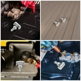 thumbnail image 2 of 2pcs Stainless Steel T-Shaped Replacement Bolts for SUV Battery Terminal Universal Car Bolt for Automotive Replacement Fixed Bolts SUV Battery Terminal Replace Bolts, 2 of 8