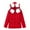 Red, variant on LYXSSBYX Winter Coats for Women Women's Winter Cotton Jacket with Hood, Waist, and Plush To Overcome Outer Coat