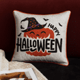 thumbnail image 5 of Throw Blankets, Happy Halloween Pumpkin Witch Throw Pillow, Natural Queen Size Blankets,Polyester King Size Blankets, Household Supplies & Décor, Bedding, Blankets & Pillows Happy Halloween Pumpkin W, 5 of 5