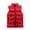 Red, variant on Iyufng Mens Mock Neck Horizontal Quilted Puffer Vests Zip Up Lightweight Winter Sleeveless Jackets with Zipper Side Pockets