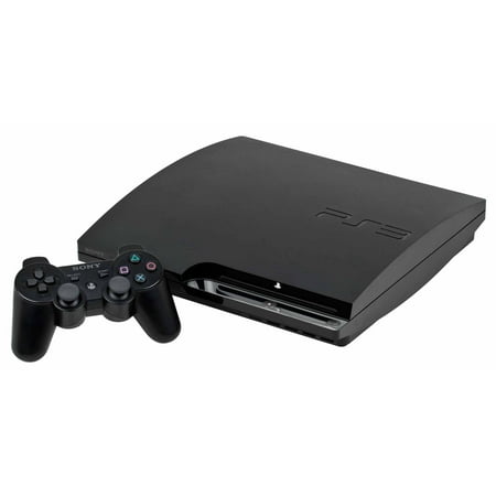 Refurbished Sony PlayStation 3 Slim 320 GB Charcoal Black (Ps3 12gb Console Best Price)