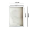 thumbnail image 3 of LHNFT 5x7 Shadow Box Frame Small Shadow Box Display Case White Picture Frame Glass Surfaces Internal Depth 1.5 inch for Wall Or Tabletop My Orders Placed Recently By Me, 3 of 6