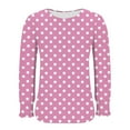 thumbnail image 3 of SCSAlgin Long Sleeve Shirts for Women Business Casual Tops Dressy Blouses with Smocked Cuffs, 3 of 5