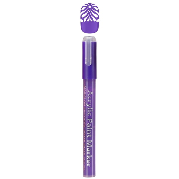 Pisexur Belleza Maquillaje Juego de rotuladores de grafiti para decoración de uñas, secado rápido, para pintar uñas a color, con diseño de flores, 2 mlpara mujeres y hombres
