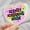 1pcs, variant on Silently Screaming Inside Fu Sticker