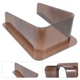 thumbnail image 1 of Raindrops Light Brown Plastic Outdoor Doorbell Rainproof Cover Protective Shelter for Access Control Machines, 1 of 6