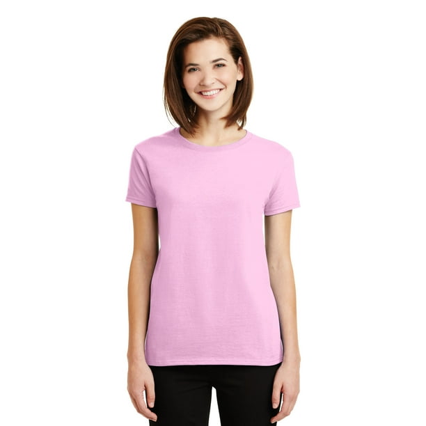 Gildan Women's Ultra Cotton 100% Cotton T-Shirt 2000L - Walmart.com