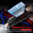 thumbnail image 4 of ANENG ANENG A3006 Multimètre Numérique Compact avec 4000 Unités, Testeur de Tension AC/DC, Test de Résistance/capacitance/diode, Détection de Ligne de Feu Zéro, Écran LCD Rétroéclairé, Fils de Test Inclus, Noir, 4 of 6