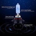 thumbnail image 2 of 9005 HB3 Halogen Headlight Bulb with Super White Light Long Life Replacement P20D 12V/60W (2 Pack), 2 of 5