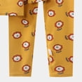 thumbnail image 2 of Girls 2 Piece Pajama Set, Cute Printed Long Sleeve Top and Pants, Soft Kids Sleepwear Loungewear Outfit for Daily Rest and Vacation | Akmoler,Yellow 9-10Years, 2 of 6