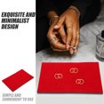 thumbnail image 3 of EXHUMKY Inserto De Esponja Roja Para Exhibir Y Proteger Anillos En De, 3 of 6