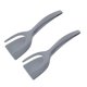 thumbnail image 4 of 2Pcs Cooking Spatula 2-in-1 Silicone Spatula Tong Versatile Fried Fish Spatula Cooking Tool for Home Kitchen-Good, 4 of 5