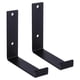thumbnail image 1 of Floating Shelf Brackets Wrought Iron Wall Mounted Bracket for Wood Shelf Black Metal Support Heavy Weight 2Pcs, 1 of 3