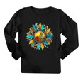 thumbnail image 1 of Moda mujer verano manga larga pulóver Color sólido Casual blusa Tops Fridja  czfsfas2053, 1 of 2