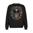 thumbnail image 2 of Harley-Davidson Men's Halo Willie G Skull Fleece Pullover Sweatshirt (2XL), Harley Davidson, 2 of 2