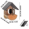 thumbnail image 3 of Klonfd Wooden Smart Bird Feeder With 2K And Solar Power, 3 of 5