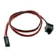 thumbnail image 1 of Reemplazo del botón de encendido/apagado del interruptor del Cable de alimentación de base de la computadora Hugo Cable de alimentación para computadora PC, 1 of 8