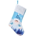 thumbnail image 5 of Christmas Gift Socks Stockings Gifts Large Elegant Design With Light Home Decor LED Stocking, 5 of 15