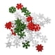 thumbnail image 2 of 5 piezas de adornos navideños de madera para colgar, colores surtidos Copo de nieve, 2 of 9