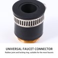 thumbnail image 3 of 5PCS Universal Faucet Tap Connectors Adapter Tap Water Purifier Connector Copper Adapter (Black), 3 of 6