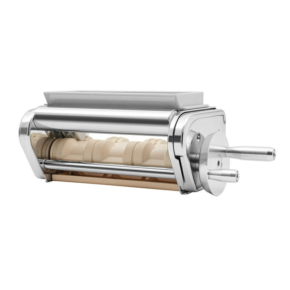 Stainless Steel Ravioli Maker Attachment Pasta Spaghetti Machine with Dough Cutter and Wrapper Ravioli Maker Attachment Professional Grade Kitchen Tool Ravioli Maker Assecories for Home Restaurant