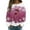 Hot Pink, variant on Christmas Sweaters for Women 2025 Funny Xmas Graphic Printed Knit Sweater Long Sleeve Loose Crewneck Pullover Tops Fall Winter Soft Comfy Warm Holiday Sweatshirts 3 XXL
