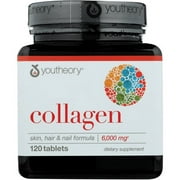 Youtheory Collagen with Vitamin C, Capsules, 120 Ct