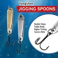 thumbnail image 3 of Reaction Tackle Tungsten Jigging Spoons (2-Pack), 3 of 10