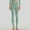 Light green, variant on Women’s Stirrup Leggings Quick Dry High Waist Push Up Tights Long Yoga Pants for Sport Fitness Running