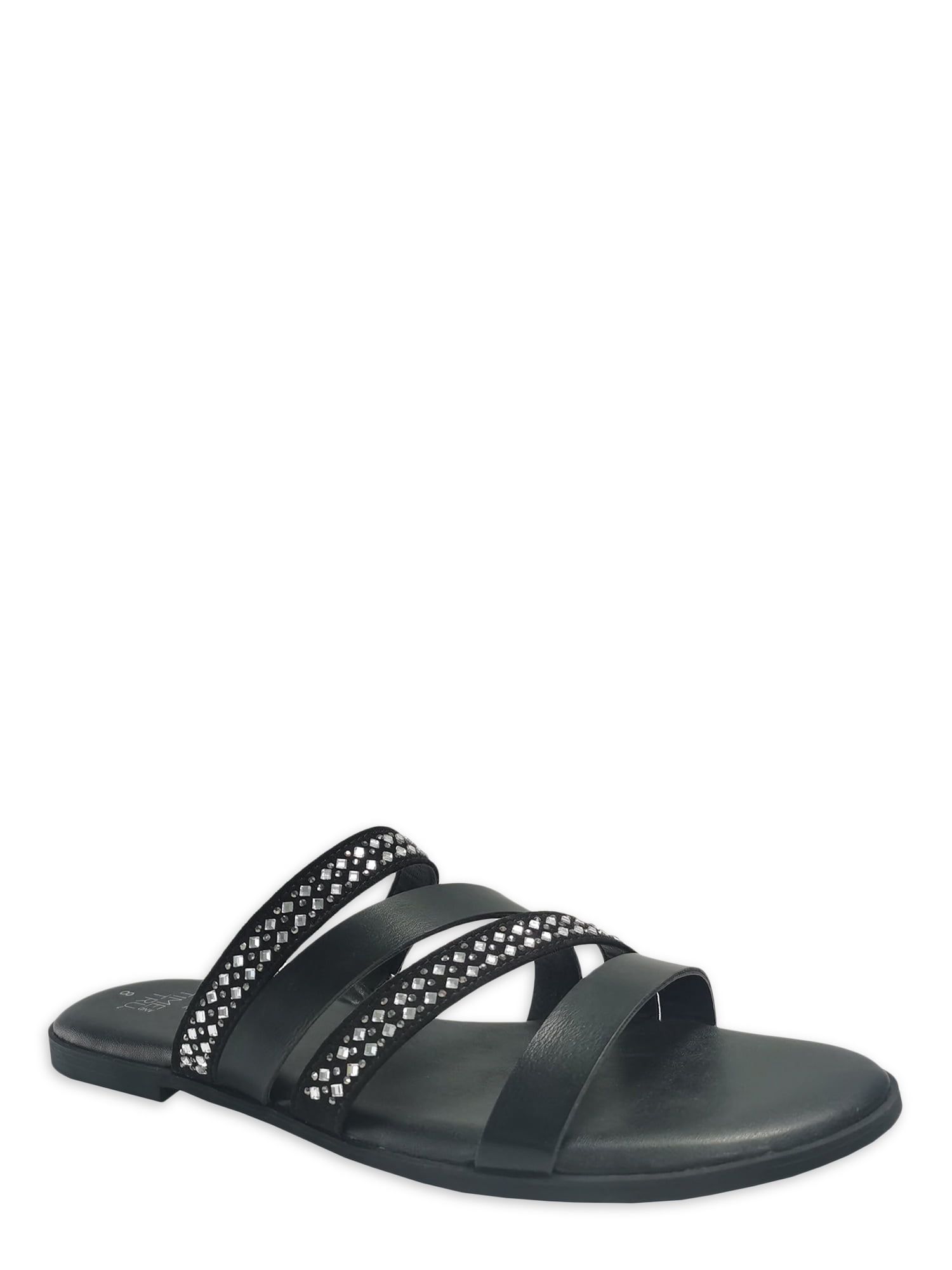 Time and Tru Women's Core Strappy Sandals