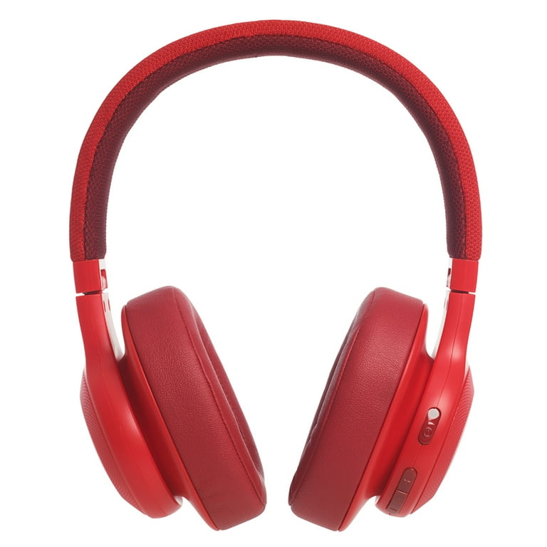 Amazon Jungle galleri Mere JBL E55BT Over-Ear Wireless Headphones (Red) - Walmart.com