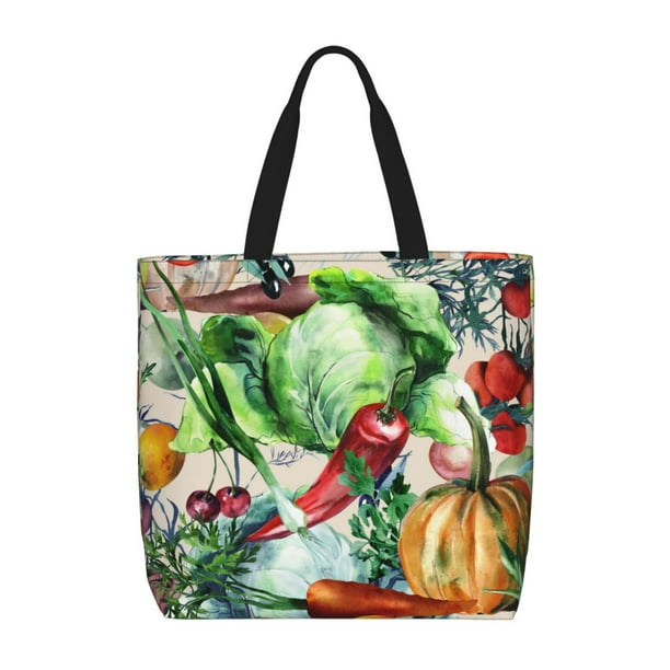 Fotbe Vegan1 Bolsa Tote con Estampado para Mujer, Bolsos con Cremallera, Bolsa de Hombro Casual de Gran Capacidad con Bolsillos Internos